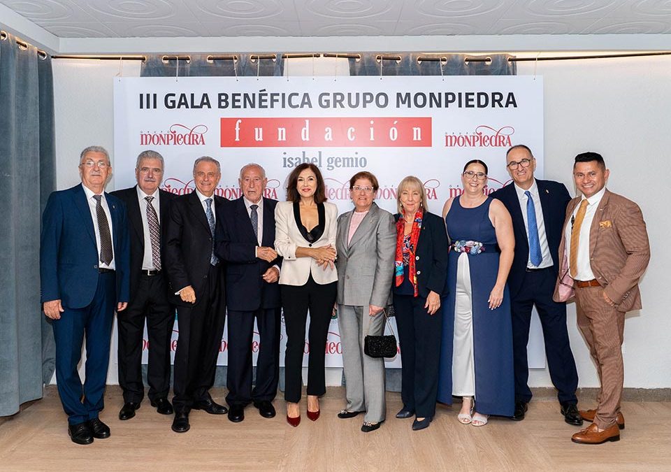 III Gala Solidaria en Grupo Monpiedra con Fundación Isabel Gemio